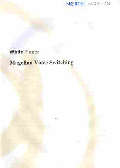 Буклет NORTEL MAGELLAN Voice Switching, 55-1780, Баград.рф